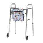 Universal Mobility Tote, Blue Floral