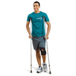 Lightweight Adjustable Aluminum Crutches, Tall Adult