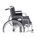 Sentra EC Heavy Duty Extra Wide Wheelchair, Detachable Desk Arms, 30" Seat