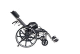 Viper Plus GT Full Reclining Wheelchair, Detachable Desk Arms, 18" Seat