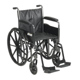 Viper Plus GT Full Reclining Wheelchair, Detachable Desk Arms, 16" Seat