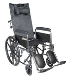 Viper Plus GT Full Reclining Wheelchair, Detachable Full Arms, 18" Seat