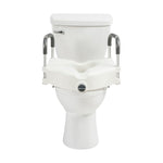 PreserveTech Secure Lock Raised Toilet Seat, 5" Height