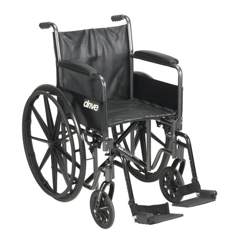 Viper Plus GT Full Reclining Wheelchair, Detachable Desk Arms, 20" Seat