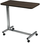 Non Tilt Top Overbed Table, Chrome