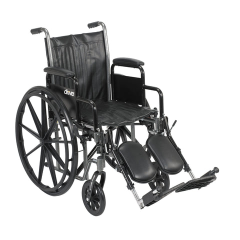 Viper Plus GT Full Reclining Wheelchair, Detachable Full Arms, 16" Seat