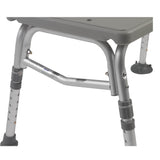 Plastic Tub Transfer Bench with Adjustable Backrest